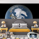 Decorativo espacial, Ártico glaciar desde el espacio