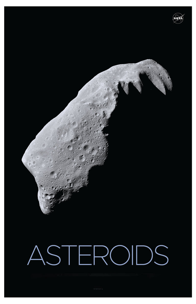 Decorativo Espacial, asteroide 2