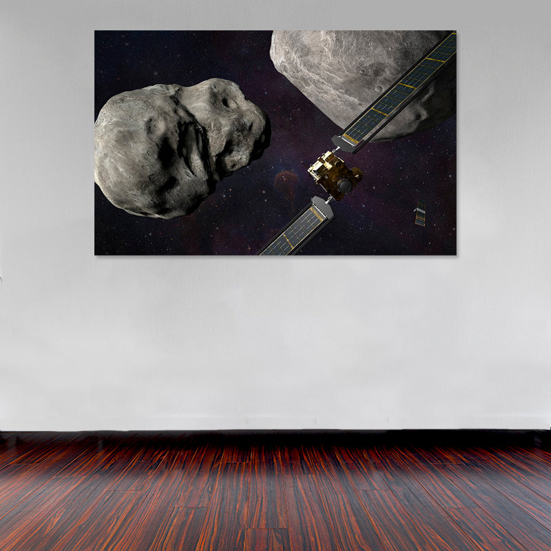 Cuadro Decorativo Espacial, Misión asteroide