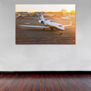 Cuadro Decorativo Atardecer en el eropuerto