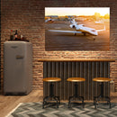 Cuadro Decorativo Atardecer en el eropuerto