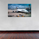 Cuadro Decorativo Avión en el aeropuerto