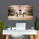 Cuadros Decorativo Avioneta en el taller