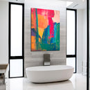 Cuadro Decorativo Abstracto, acuarelas