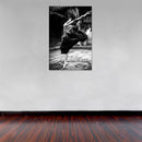 Cuadro Decorativo de Arte, bailarina blanco y negro