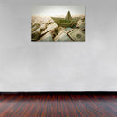 Cuadro Decorativo Dinero, Navegando en mar de dólares