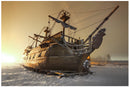 Cuadro Decorativo Barco pirata en exhibición