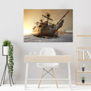 Cuadro Decorativo Barco pirata en exhibición