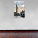 Cuadro Decorativo Arquitectura, Big Ben Londres, sobre el río