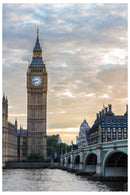 Cuadro Decorativo Arquitectura, Big Ben Londres, sobre el río