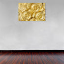 Cuadro Decorativo Dinero, Bigcoins dorados