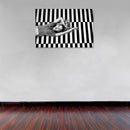 Cuadro Decorativo Pop Art, Blanco y negro fashion