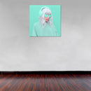 Cuadro Decorativo Pop Art, Blondie Girl