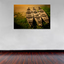 Cuadro Decorativo Canoas en la orilla del río