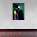 Cuadro Decorativo Infantil Bruja Maléfica