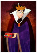 Cuadro Decorativo Infantil Bruja Blanca Nieves