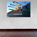 Cuadro Decorativo Buque con contenedores