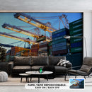 Cuadro Decorativo Buque con contenedores