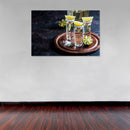 Cuadro Decorativo México Caballos de tequila con limón