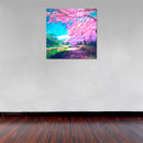 Cuadro Decorativo Primavera, Caminos de jacaranda