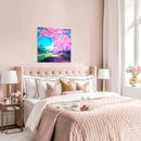 Cuadro Decorativo Primavera, Caminos de jacaranda