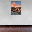 Cuadro Decorativo Canoas a la orilla del río