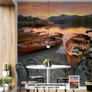 Cuadro Decorativo Canoas a la orilla del río