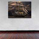 Cuadro Decorativo Carabela sepia