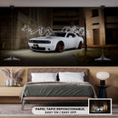 Cuadro Decorativo Vehículo deportivo blanco