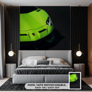 Cuadro Decorativo Lamborghini Verde