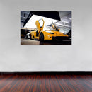Cuadro Decorativo Lamborghini Deportivo amarillo