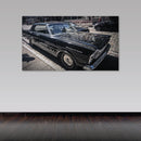Cuadro Decorativo Ford clásico negro