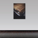 Cuadro Decorativo Chevrolet clásico café