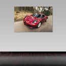 Cuadro Decorativo Coche deportivo a velocidad