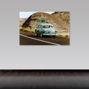 Cuadro Decorativo Coche clásico en carretera