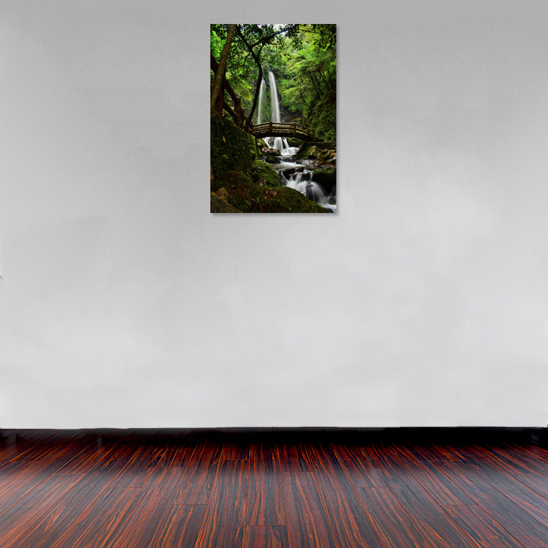 Cuadro Decorativo Bosques y Selvas, Cascada del puente