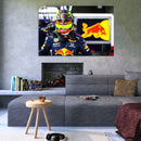 Cuadro Decorativo Adrenalina Checo Pérez Red Bull