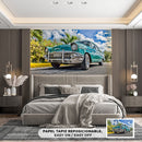 Decorativo Motor Lovers, Chevrolet clásico azul