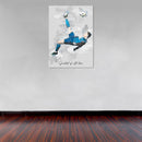 Cuadro Decorativo Deportes, Chilena Cristiano Ronaldo, abstracto