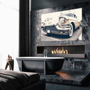 Cuadro Decorativo Cádillac clásico estacionado