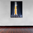 Cuadro Decorativo Espacial Cohete a punto de despegar