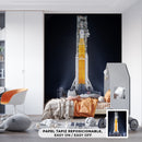 Cuadro Decorativo Espacial Cohete a punto de despegar