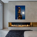 Cuadro Decorativo Espacial Cohete lunar