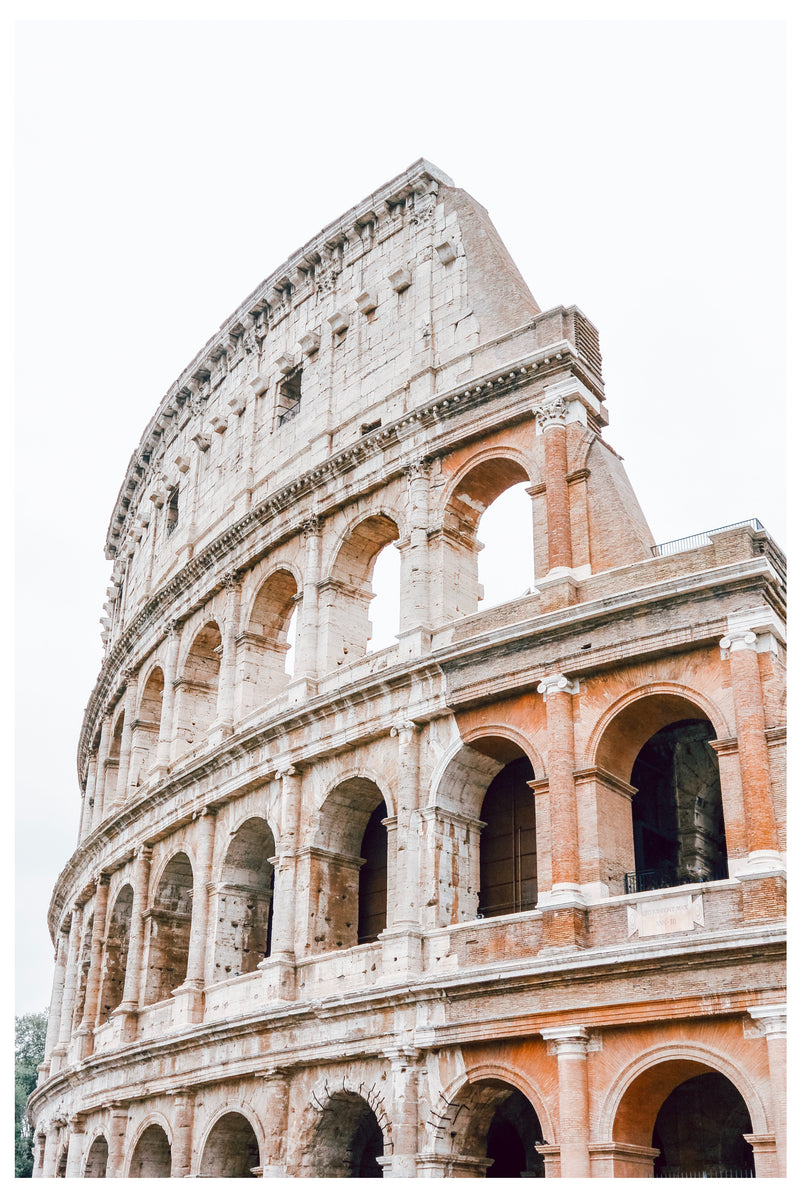 Cuadro Decorativo Arquitectura, Coliseo romano a detalle