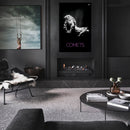 Cuadro Decorativo Espacial, cometa