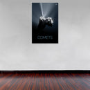 Cuadro Decorativo Espacial, cometa luminoso