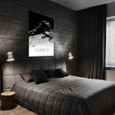 Cuadro Decorativo Espacial, superficie de cometa