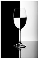 Cuadro Decorativo copa blanco y negro