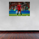 Cuadro Decorativo Deportes, Tiro libre Ronaldo Portugal, horizontal