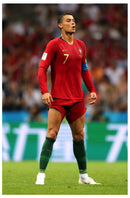 Cuadro Decorativo Deportes, Tiro libre Ronaldo Portugal, vertical